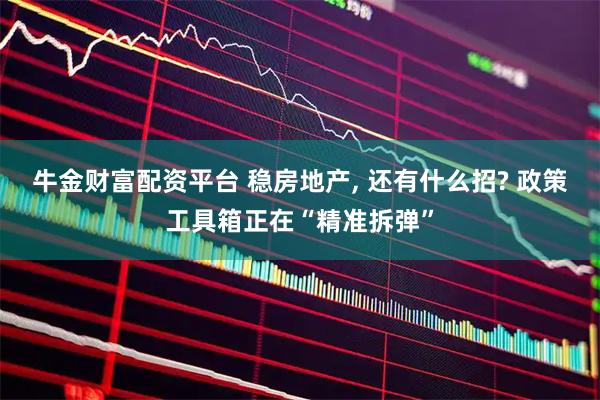 牛金财富配资平台 稳房地产, 还有什么招? 政策工具箱正在“精准拆弹”